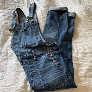 Madewell Blue Denim Overalls - Size XS